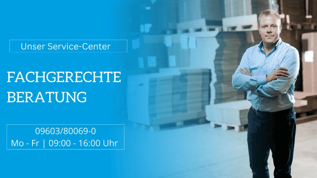 Service-Center von Verpackung Roper für fachgerechte Beratung zu Verpackung und Betriebsbedarf