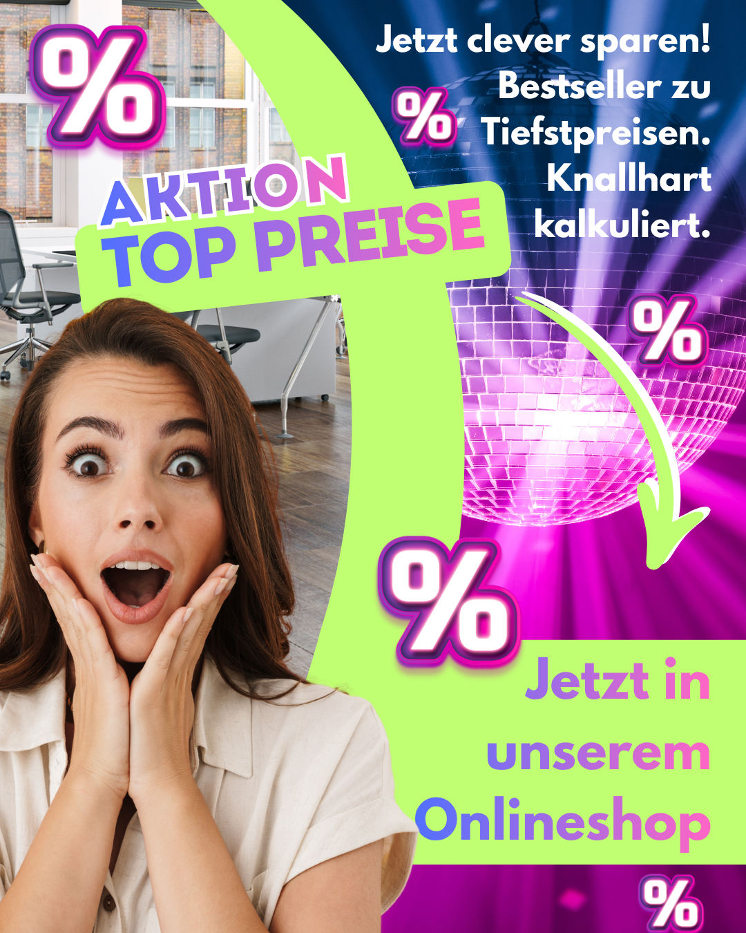 Top Artikelauswahl für Betriebe Sonderaktion Banner