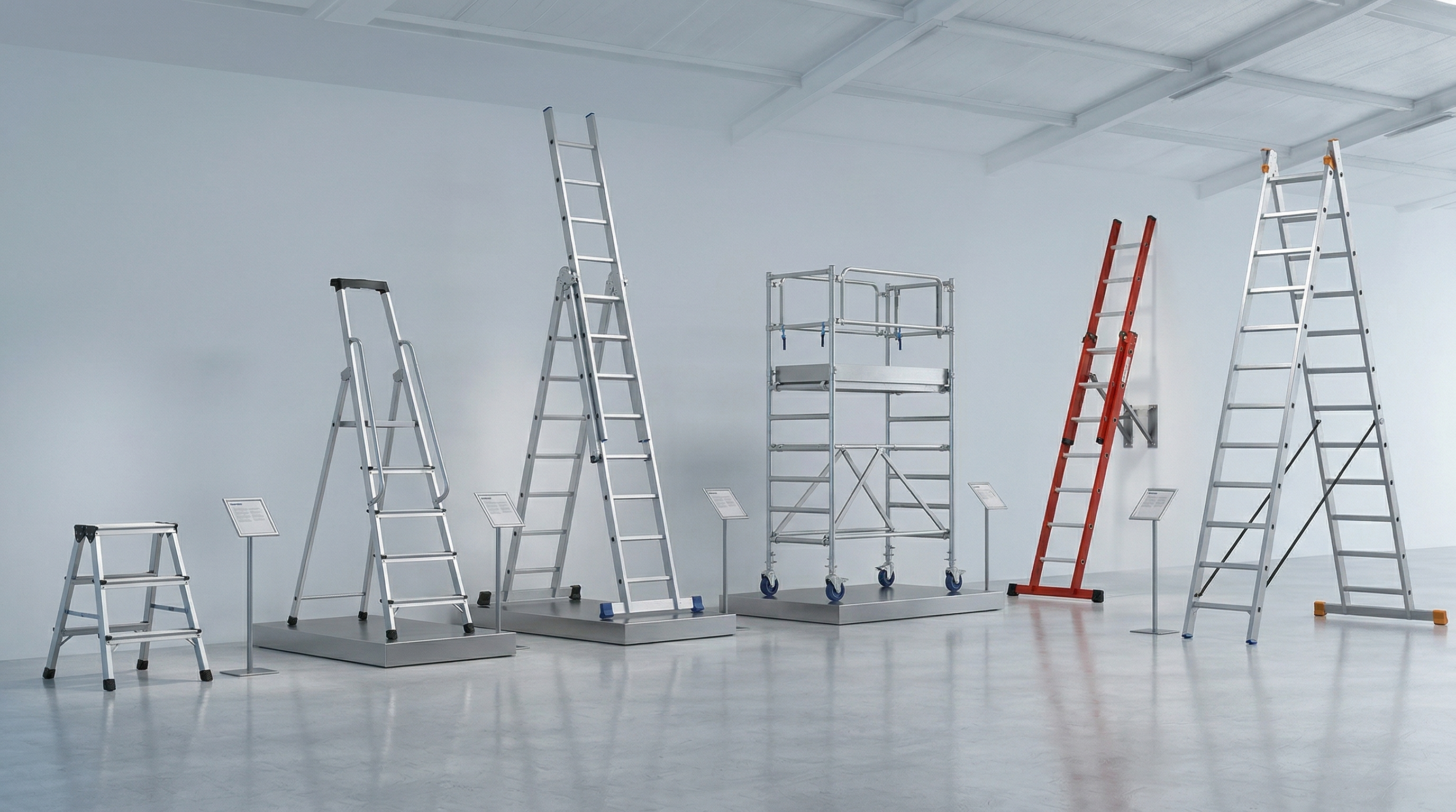 Krause Leitern verschiedene Typen