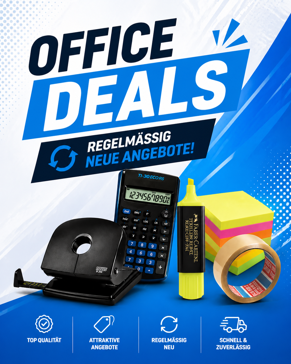 Top Deals und wechselnde Angebote im Bereich Büromaterial