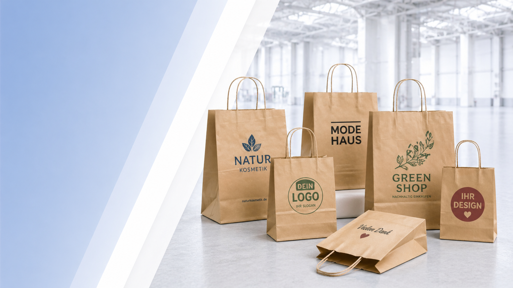 Tragetaschen mit Branding