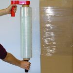 Handabroller für Stretchfolie Kunststoff