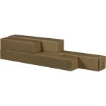 Quadratische Versandbox, teleskopierbar 1050 mm...