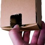 Trapez-Versandverpackung mit Haftklebestreifen A2