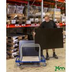 Kongamek KM839 Leichter Plattenwagen (1000 x 700 x 690 mm), blau