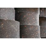 Antirutschmatte, Gummi-Fasermaterial schwarz, 5.000 x 250...