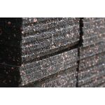 Antirutschmatte, Gummi-Fasermaterial schwarz, 200 x 100 x...