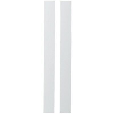 Wand-Magnetleiste, zum Nageln, 1m, weiß, 100 x 5 cm, mit 4 vorgestanzten Löchern