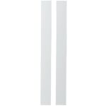 Wand-Magnetleiste, zum Nageln, 1m, weiß, 100 x 5...