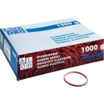 Gummibänder, rot, 200x6mm, 1000g