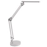 Tischleuchte LED, mit Fuß, silber, Lebensdauer...