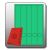 Rückenschilder, lang/schmal, 39 x 285 mm, grün, VE = 1 Packung = 100 Blatt