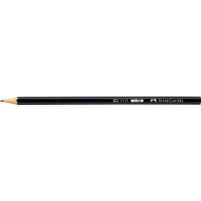 Der Bleistift 1111 überzeigt durch hohe Qualität beim Schreiben, Zeichnen und Skizzieren. Der Schaft ist mit schwarzem umweltfreundlichem Wasserlack lackiert. Seine Mine ist durch eine Spezialverleimung bruchgeschützt. Härtegrad: 2B. Schaftfarbe: schwarz.