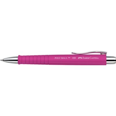 Kugelschreiber POLY BALL XB, pink, mit Großraummine XB, Schreibfarbe: blau