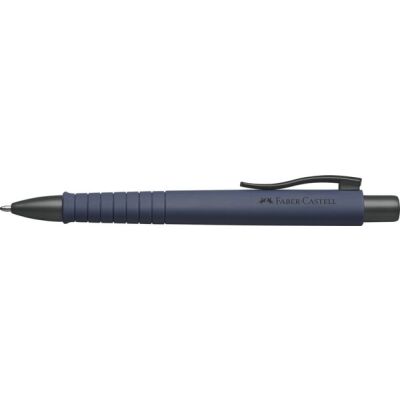 Kugelschreiber POLY BALL URBAN, navy blue, mit Großraummine XB, Schreibfarbe: blau