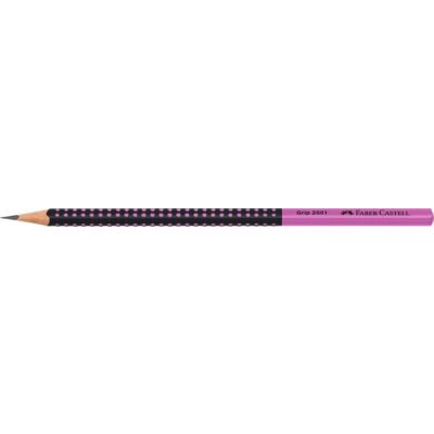 Bleistift Grip 2001 Two Tone, HB, schwarz/pink