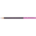 Bleistift Grip 2001 Two Tone, HB, schwarz/pink