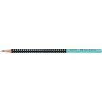 Bleistift Grip 2001 Two Tone, HB, schwarz/türkis