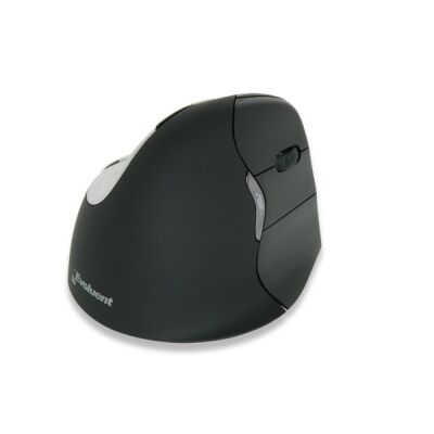 Vertikalmaus Evoluent4, bluetooth, für Rechtshänder, schwarz, 6 Tasten,