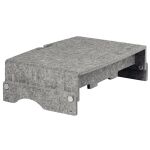 Monitorständer Q-riser 110 Circular, grau, aus...