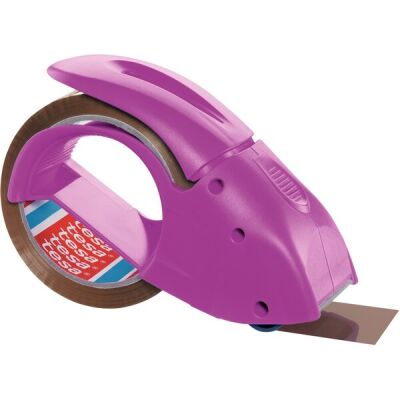 tesapack® Abroller Packn Go pink, inkl. 1 Rolle tesapack® PP, 50 m x 50 mm