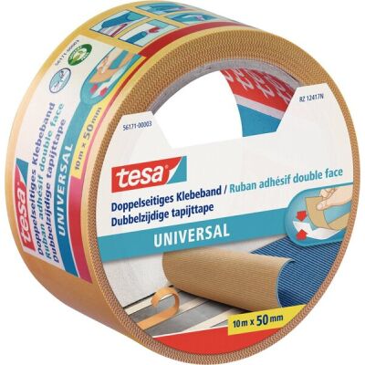 Doppelseitiges Klebeband Universal, 10 m x 50 mm, 1 Rolle