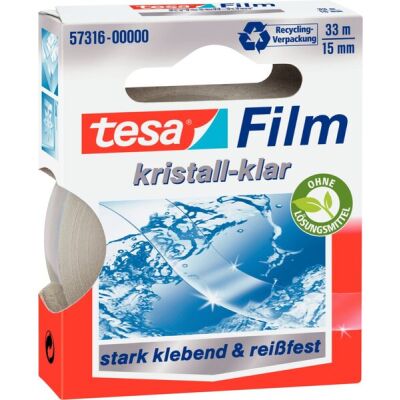 tesafilm® kristall-klar, 33 m x 15 mm