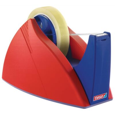 Tischabroller Easy Cut®,  rot-blau, leer, für Rollen bis 66 m x 25 mm