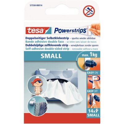 Powerstrips® SMALL für max.1 kg, Packung mit 14 Strips