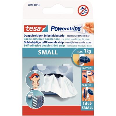 Powerstrips® SMALL für max.1 kg, Packung mit 14 Strips