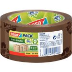 Eco & Strong, Packband braun bedruckt, PP, 66 m x 50 mm