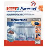 Powerstrips® TRANSPARENT Deco-Haken LARGE, für...