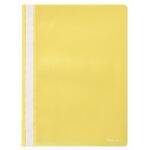 Schnellhefter A4, dokumentenecht, PP, gelb, transparenter...