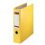Postschekordner A4, 7,5 cm o.Kanten- schutz, gelb, 2 x A5 quer abheftbar