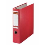 Postschekordner A4, 7,5 cm o.Kanten- schutz, rot, 2 x A5...