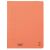 Schnellhefter, A4, 250g/m2, orange kaufm. Heftung, für ca. 250 Blatt