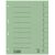 Trennblätter, A4, grün, Recycling-Karton 250g/m2