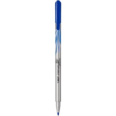 Fineliner Intensity, Medium, blau. VE = 1 Packung = 12 Stück.