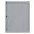 Rollladenschrank EuroTambour, 2 Fachböden, 2,5 OH, Farbe Korpus silber, Rollladen silber, abschließbar, Maße (HxBxT): 1.030 x 800 x 430 mm