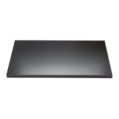 Fachboden mit Lateralhängevorrichtung für EuroTambour, Farbe schwarz, Maße (HxBxT): 27 x 716 x 380 mm