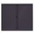 Rollladenschrank EuroTambour, 2 Fachböden, 2,5 OH, Farbe Korpus schwarz, Rollladen schwarz, abschließbar, Maße (HxBxT): 1.030 x 1.200 x 430 mm