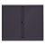 Rollladenschrank EuroTambour, 2 Fachböden, 2,5 OH, Farbe Korpus schwarz, Rollladen schwarz, abschließbar, Maße (HxBxT): 1.030 x 1.200 x 430 mm