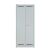 Garderobenschrank LIGHT, Allzweckschrank 400, Farbe lichtgrau, abschließbar, Maße (HxBxT): 1.850 x 800 x 500 mm