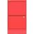 Home Filer, 2 HR-Schubladen, abschließbar, Maße (HxBxT): 672 x 413 x 400 mm