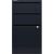 Home Filer, 2 Universal-, 1 HR-Schublade, abschließbar, Maße (HxBxT): 672 x 413 x 400 mm