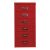 MultiDrawer?, 29er Serie, DIN A4, 6 Schubladen, Farbe kardinalrot, Maße (HxBxT): 590 x 279 x 380 mm