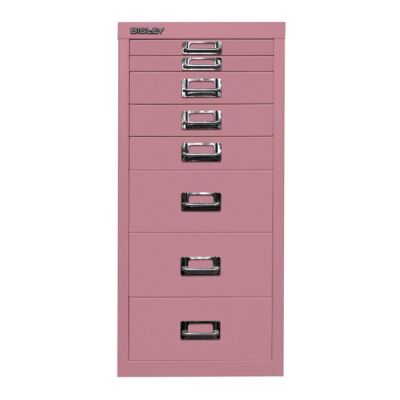 MultiDrawer?, 29er Serie, DIN A4, 8 Schubladen, Farbe pink, Maße (HxBxT): 590 x 279 x 380 mm