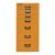MultiDrawer?, 29er Serie, DIN A4, 8 Schubladen, Farbe orange, Maße (HxBxT): 590 x 279 x 380 mm