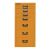 MultiDrawer?, 29er Serie, DIN A4, 8 Schubladen, Farbe orange, Maße (HxBxT): 590 x 279 x 380 mm