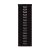 MultiDrawer?, 39er Serie, DIN A4, 15 Schubladen, Farbe schwarz, Maße (HxBxT): 860 x 279 x 380 mm
